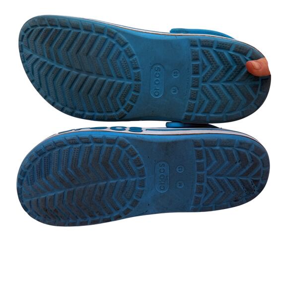 Crocs Men\'s Bayaband Turquoise Blue Clogs Sandals Size 13 main image 8